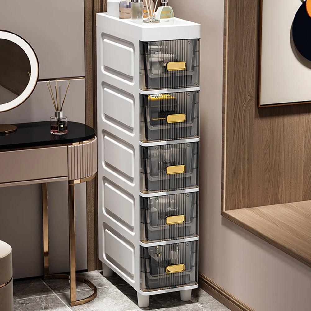 4 Tier Bathroom Storage Cabinet