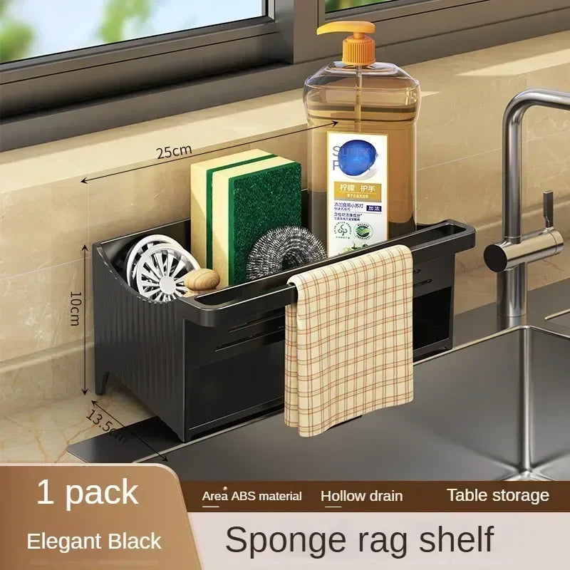 Kitchen Sink Rack with Self-draining Tray