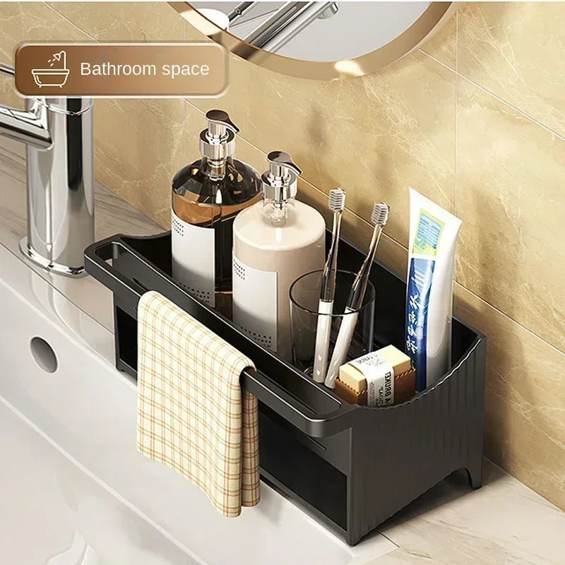 Kitchen Sink Rack with Self-draining Tray