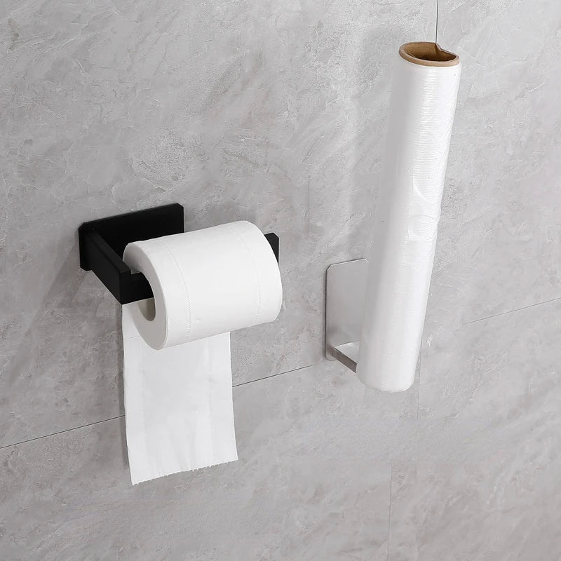 Stainless Steel Toilet Roll Holder Self Adhesive