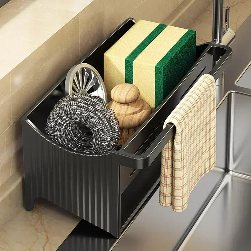 Kitchen Sink Rack with Self-draining Tray