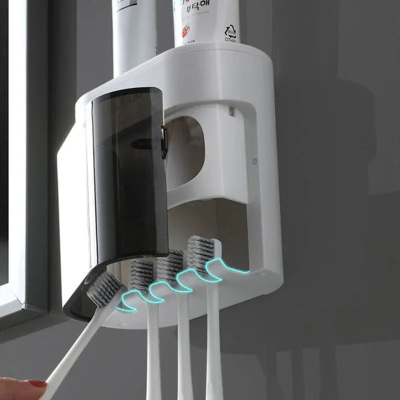 Wall Mounted Automatic Toothpaste Squeezer