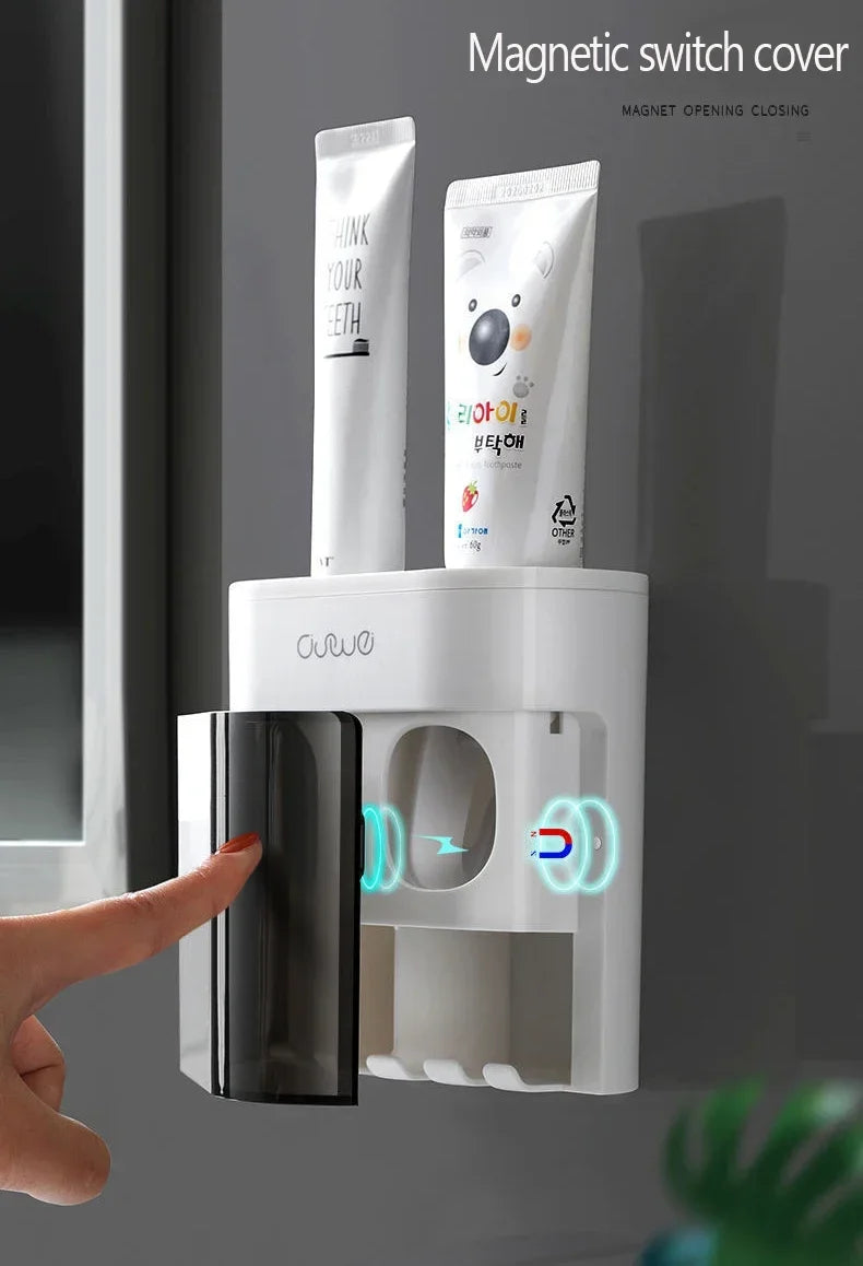 Wall Mounted Automatic Toothpaste Squeezer