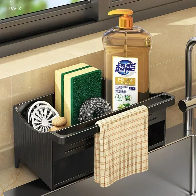 Kitchen Sink Rack with Self-draining Tray