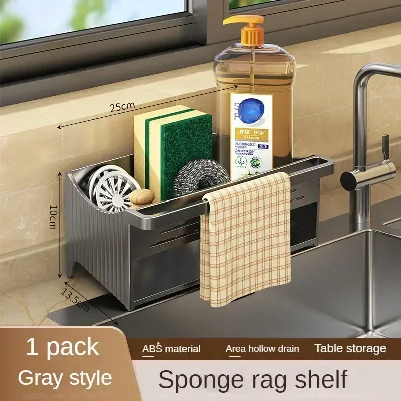 Kitchen Sink Rack with Self-draining Tray