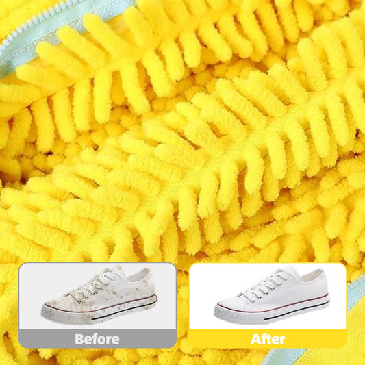 Laundry Shoes Protector Fluffy Fibers Washing Bag