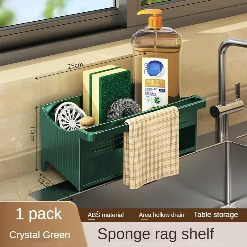 Kitchen Sink Rack with Self-draining Tray