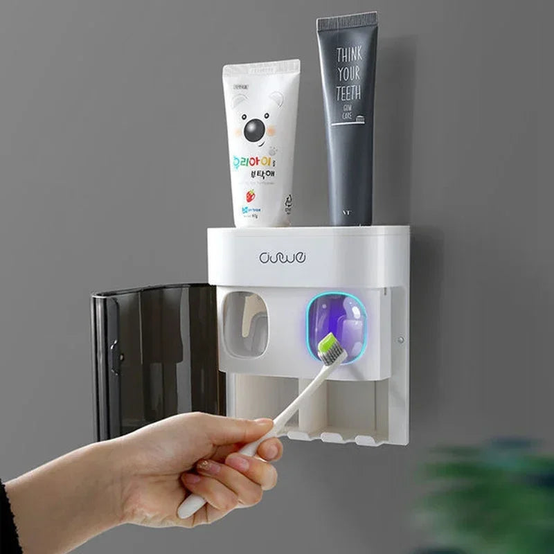 Wall Mounted Automatic Toothpaste Squeezer